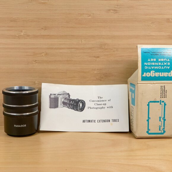 Panagor Automatic Extension Tube Set M42 Mount, Made in Japan - Picture 1 of 8